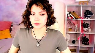 Close up teen masturbation
