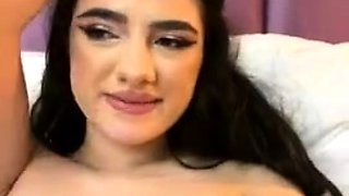 Amateur super hot brunette masturbating 3 mp4