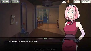 Sasuke gets it on with Sakura in this wild Naruto futa scene