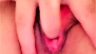 Hot brunette from squirt masturbating on webcam