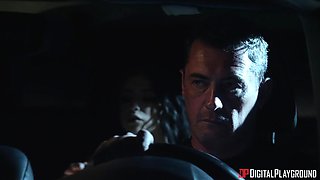 Kira Noir's Secretive Play in a Car Fantasy