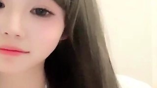 Glamour babe with big boobs masturbates in lingerie