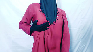 Indian beautiful hijabi Muslim couple thirsty for sex