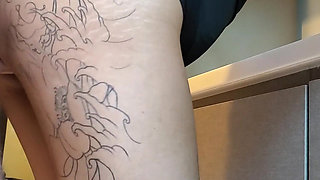 Asian College Girl First Sex on a Kitchen Table