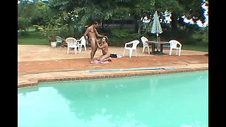 Horny Teen Pussy Get Wet and Cock Sucking Outdoor Session with Huge Cock Cumshot