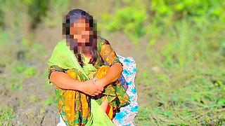 Desi Village Girl First Time Hot Fucking in Jungle, First Time Fucked XXX Video