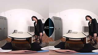 Suzu Monami - My Bossy And Hot Female Boss Takes Advantage Of Me Part 1