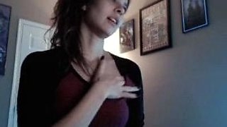 Teen Cute Italian Brunette Solo At