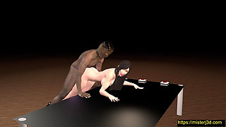 Tifa Needs A Bigger Partner In Doggy Position