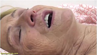 90 Years Old Stepmom Rough Fucked