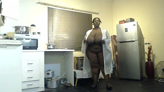 Horny SSBBW Striptease and Moan Fetish