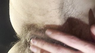 Teacher Masturbates Her Hairy Wet Pussy During Break