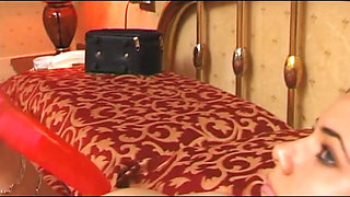 Light-eyed and Fresh-pussy, She Enjoys Herself at the Casting