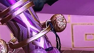 3D Big Boobs Asian Cosplay Slut Have a Hardcore Foot Job Sex
