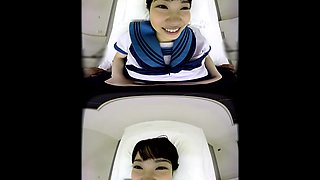 Virgin Schoolgirl In Uniform Vr; Cute Jav Teen