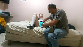 with a first-time Mexican schoolgirl, a student at a technical school in Sinaloa