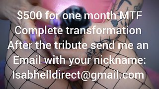 30 Days Mtf Complete Transformation - Slut Training - Crossdressing - Bimbofication - Femdom POV