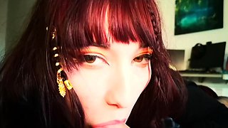 Beautiful wife masturbating show with webcam with toys