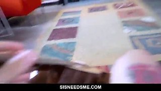 Hot Stepsister Evelin Stone Caught Sucking Cock by Girlfriend - Ajaa Xxx