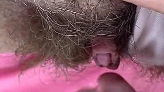 My hairy pussy and big clit