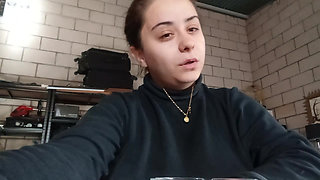 PAWG Girl Smoking Slim Cigarette