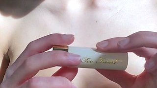 Small titted brunette amateur anal nailed at home