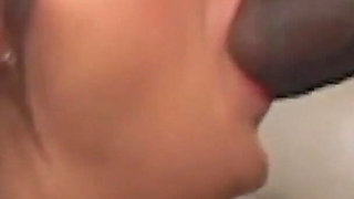 A Redhead Horny Slut with Big Tits Gets Fucked Hardcore by a Big Black Cock.