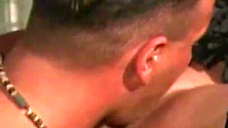 Big stallion rides 2 hot blondes