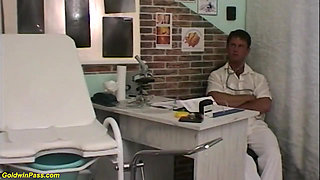 Preggo milf fucked by her doctor