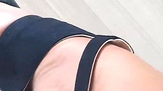Tanned pantyhose for Mr Brent.