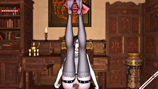 Bigboobs Glitched Goddess with Big Assets - 3D Animation Hentai