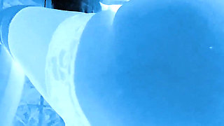 Sperm Drain 8. French MILF Drains Cum in Bathroom! X-ray Design.