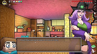 Jenny mod from Minecraft gets that big ass filled up in this wild game