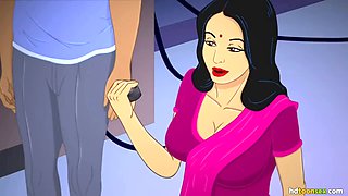 Savita Bhabhi in a wild animated adventure