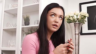 Remote controlled pleasures in a lesbian seduction movie