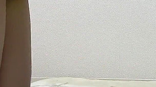 Girls Only Apartment in Japan, a Room Where Girl Does Sexy Exercises While Adjusting High Cut Thong Leotard That Wedgie Crotch