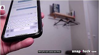 Naughty Hookup: French Fat Man Has Hot Sex Date With Horny Blonde Babe