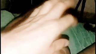 Warming up my cock at night