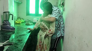 Desi Maid Sucked Dick in Kitchen