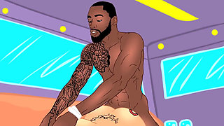 Big booty Queen Puerto Rico vs Harlem King bbc