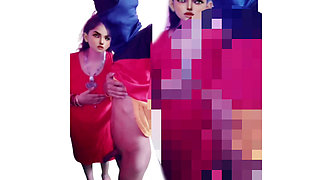 Seeing my sister-in-law in a saree, I remembered my wife, then I fucked herxxx