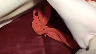 I go back to work the panties filled with cum