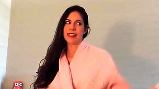 Big-Tit Amateur GF Gives Blowjob and Swallows Cum