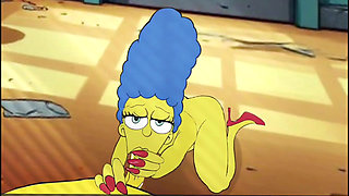 Police Sex Story. Married Housewife Fucks with Sheriff for Her Husband. a Cartoon Parody. Animation. Comic. Parody Simpson