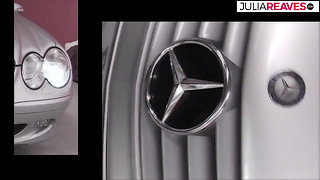 Babe gets fucked by two huge cocks to a cumshot