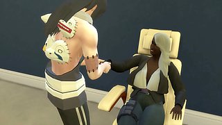 Asian housewife in Naruto hentai gets steamy with drama