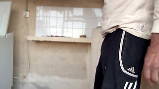 Big Cum From the Neighbor in My Mouth, I Can't Swallow That Much Cum - Amateur Wife