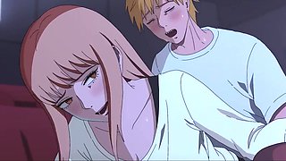 Fucking gorgeous Makima from Chainsaw Man right in the movie theater