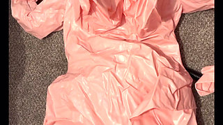 Inflating and fucking a super large blow up doll