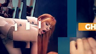 GloryholeSecrets - Juicy Brunette Swallows Tons Of Cum At The Gloryhole